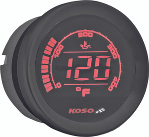 Koso - Hd-02t 2'' Oil Temp Gauge Black Bezel - BA050510 Koso - Hd-02t 2'' Oil Temp Gauge Black Bezel - BA050510