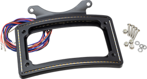 Letric Lighting Co - Perfect Plate Light Lp Frame Gloss Black Indian - LLC-IPPL-G1