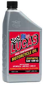Lucas - Synthetic High Performance Oil 10w-40 1qt - 10793 Lucas - Synthetic High Performance Oil 10w-40 1qt - 10793