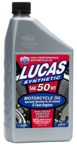 Lucas - Synthetic High Performance Oil 50wt 1qt - 10765 Lucas - Synthetic High Performance Oil 50wt 1qt - 10765