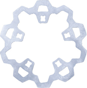 Lyndall Brakes - Enforcer 1 Piece Rotor Front Silver 11.8 - 3-230 Lyndall Brakes - Enforcer 1 Piece Rotor Front Silver 11.8 - 3-230