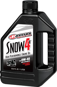 Maxima - Snow 4t Full Syn 0w40 1 Liter - 30-31901 Maxima - Snow 4t Full Syn 0w40 1 Liter - 30-31901