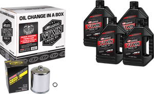 Maxima - V-twin Quick Change Kit Syn Tc Chrome Filter - 90-119014PC