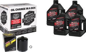 Maxima - V-twin Quick Change Kit Syn Tc Black Filter - 90-119014PB