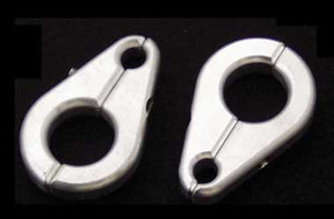 Modquad - Brake Line Clamp 1"arm X 5/16" Line (silver) - BLC-3 Modquad - Brake Line Clamp 1"arm X 5/16" Line (silver) - BLC-3