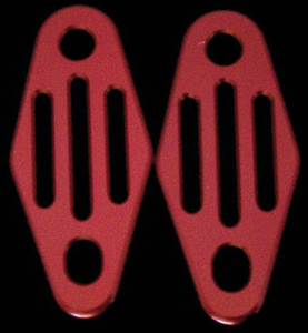 Modquad - Exhaust Hanger (straight Lines Polished) - EH1-1 Modquad - Exhaust Hanger (straight Lines Polished) - EH1-1