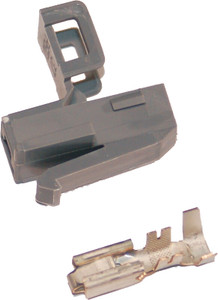 Namz Custom Cycle Products - 1-pin B+ Fem Conn W/mating Fem Trmnl 5-pk Hd 72260-04 - ND-FBP