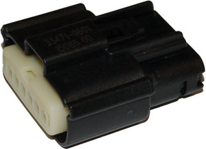 Namz Custom Cycle Products - Mlx 6-pin Fem Conn Blk Thrttl Cntrl Acttr Hd72483-08bk - NM-33471-0601