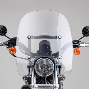 National Cycle - Spartan Windshield Clear Quick Release 17" - N21302 National Cycle - Spartan Windshield Clear Quick Release 17" - N21302