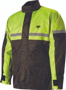 Nelson-rigg - Sr-6000 Stormrider Rain Suit Black/hi-vis X - SR-6000-HVY-04-XL Nelson-rigg - Sr-6000 Stormrider Rain Suit Black/hi-vis X - SR-6000-HVY-04-XL