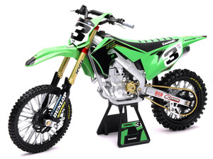 New-ray - 1:6 Scale Factory Kawasaki Eli Tomac #3 Bonus #1 Sticker - 49663 New-ray - 1:6 Scale Factory Kawasaki Eli Tomac #3 Bonus #1 Sticker - 49663