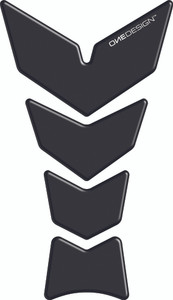 One Emblems - Soft Touch Slim Black Prespaced Tankpad - CGAN126P