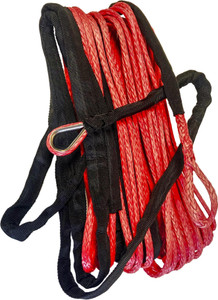Open Trail - Synthetic Winch Rope 3/16" Diameter X 50 Ft. Red - 600-2050