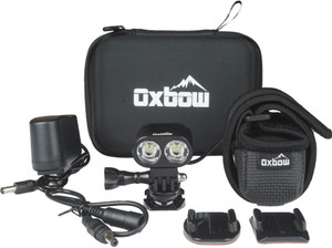 Oxbow Gear Llc - Voyager Helmet Light Kit Rechargeable Lithium Battery - HL1005 Oxbow Gear Llc - Voyager Helmet Light Kit Rechargeable Lithium Battery - HL1005