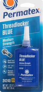 Permatex - Medium Strength Threadlocker Blue 36 Ml - 24240 Permatex - Medium Strength Threadlocker Blue 36 Ml - 24240