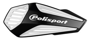 Polisport - Mx Air Handguards Black/white - 8308400001