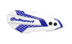 Polisport - Mx Flow Handguards White/blue - 8308200016