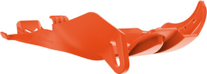 Polisport - Fortress Skid Plate W/link Protector Orange - 8469000002 Polisport - Fortress Skid Plate W/link Protector Orange - 8469000002