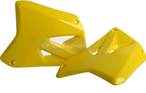 Polisport - Radiator Shroud Yellow - 8423000001