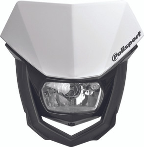 Polisport - Headlight Halo White - 8657400001 Polisport - Headlight Halo White - 8657400001