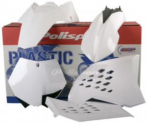 Polisport - Plastic Body Kit White - 90128 Polisport - Plastic Body Kit White - 90128