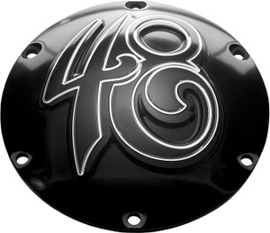 Prec. Billet - Billet Derby Cover Sporster 48 Black - 48S-230-SPT-BLK Prec. Billet - Billet Derby Cover Sporster 48 Black - 48S-230-SPT-BLK