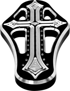 Prec. Billet - Floorboards Passenger Darkside Black - DRK-420-ALL-BLK Prec. Billet - Floorboards Passenger Darkside Black - DRK-420-ALL-BLK