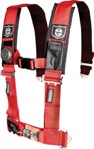 Pro Armor - 4pt Harness 3" Pads Red - A114230RD Pro Armor - 4pt Harness 3" Pads Red - A114230RD