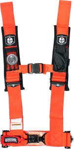 Pro Armor - 5pt Harness 3" Pads Orange Orange - A115230OR Pro Armor - 5pt Harness 3" Pads Orange Orange - A115230OR