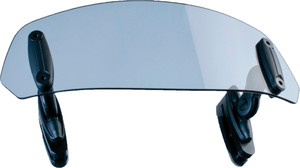 Puig - Windscreen Clip-on Visor Smoke 250x100mm - 6320H