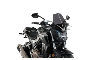 Puig - Windscreen Naked New Gen Sport Dark Smoke Hon - 3657F