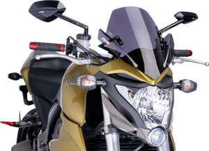 Puig - Windscreen Naked New Gen Sport Dark Smoke - 5645F