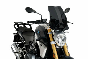Puig - Windscreen Naked New Gen Touring Dark Smoke Bmw - 3626F
