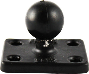 Ram - Rectangle Base W/1" Ball 1.5"x2" - RAM-B-202U-152