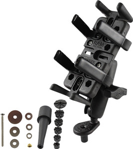 Ram - Fork Stem Mount W/finger Grip Phone/radio Holder - RAM-B-176-UN4 Ram - Fork Stem Mount W/finger Grip Phone/radio Holder - RAM-B-176-UN4