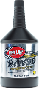 Red Line - Redline 15w50 Qt Powersports - 42104