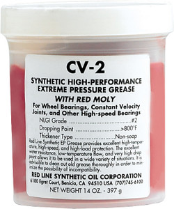 Red Line - Cv-2 Grease W/moly 14oz Jar - 80401
