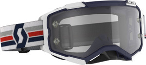 Scott - Fury Goggle Blue/white Clear Works Lens - 274514-1006113 Scott - Fury Goggle Blue/white Clear Works Lens - 274514-1006113