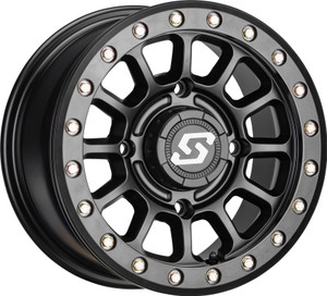 Sedona - Sano Bdlk Wheel 15x6 4/156 5+1 (+40mm) Black - A21B-56056+40S
