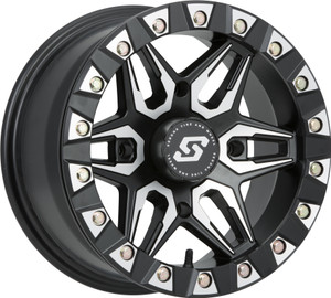Sedona - Split 6 Bdlk Wheel 14x7 4/156 4+3 (+5mm) Blk/machined - A72M-47056-43S