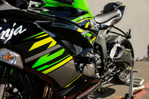 Shogun - Pr/frame Sliders Black Kawasaki - 750-4459