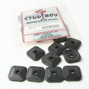Stud Boy - Super-lite Plus Backers Black 24/pk - 2462-P1-BLK