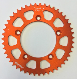 Sunstar - Rear Sprocket Aluminum 47t-420 Org Husq/ktm - 5-139047OR Sunstar - Rear Sprocket Aluminum 47t-420 Org Husq/ktm - 5-139047OR
