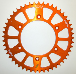Sunstar - Rear Sprocket Aluminum 52t-520 Org Hus/husq/ktm - 5-354752OR Sunstar - Rear Sprocket Aluminum 52t-520 Org Hus/husq/ktm - 5-354752OR