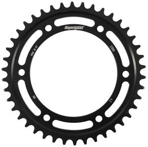 Supersprox - Rear Edge Sprocket Steel 42t-530 Blk Hon - RFA-1306-42-BLK