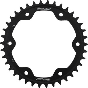 Supersprox - Rear Sprocket Steel 38t-525 Blk Ktm - RFE-613-38-BLK