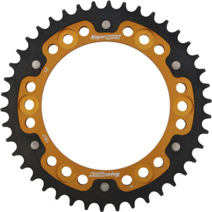 Supersprox - Rear Stealth Sprocket Alu/stl 42t-525 Gld Hon - RST-1307-42-GLD Supersprox - Rear Stealth Sprocket Alu/stl 42t-525 Gld Hon - RST-1307-42-GLD