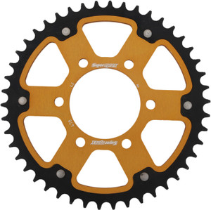 Supersprox - Rear Stealth Sprocket Alu/stl 46t-520 Gld Kaw - RST-478-46-GLD Supersprox - Rear Stealth Sprocket Alu/stl 46t-520 Gld Kaw - RST-478-46-GLD