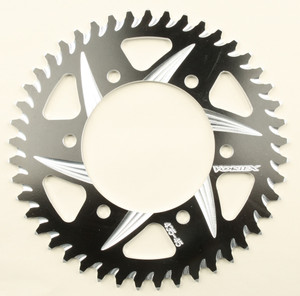 Vortex - Rear Cat5 Sprocket Aluminum 45t-520 Blk Kaw/suz/yam - 435ZK-45 Vortex - Rear Cat5 Sprocket Aluminum 45t-520 Blk Kaw/suz/yam - 435ZK-45