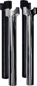 Wild 1 - Chubby 12" Straight Risers Chrome - WO531S Wild 1 - Chubby 12" Straight Risers Chrome - WO531S
